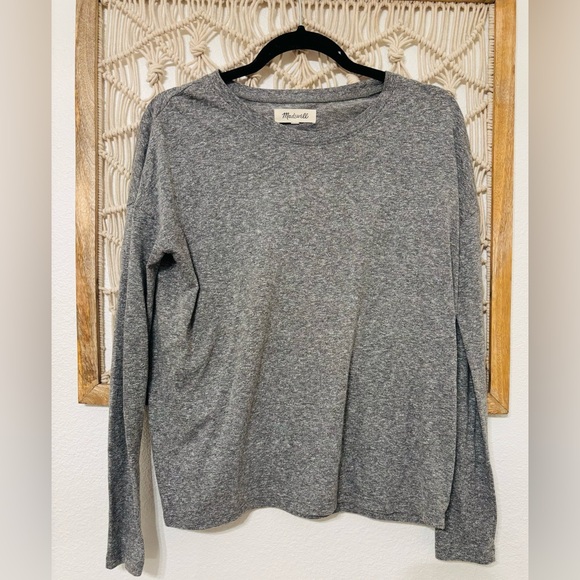 MADEWELL - Dropped Shoulder Long Sleeve Tee - Picture 4 of 8
